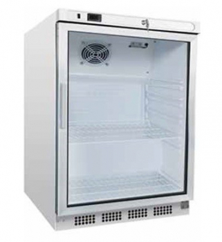 Kühlschrank 200 Liter, 600 x 585 x 855 mm, Glastür, +2°C/+8°C