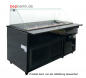 Preview: Verkaufstheke Gastroline 1300x800x1250 mm, 2 - 8 °C, LED-Beleuchtung