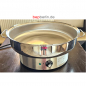 Preview: Heisse Pfanne 53cm Ø, 230V, 2,2 kW,  300 °C, 18 Liter, 12,5cm Höhe