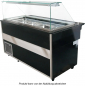 Preview: Verkaufstheke Gastroline 1300x800x1250 mm, 2 - 8 °C, LED-Beleuchtung