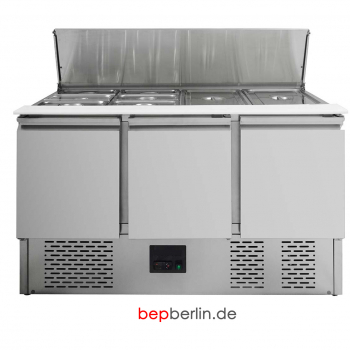 Saladette-Viotec, 1365 x 700 x 870 mm, mit 3 Türen