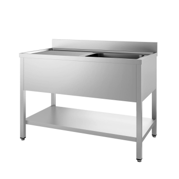 TOPLINE-Spültisch 1200 x 600 x 850 mm, 1 Becken