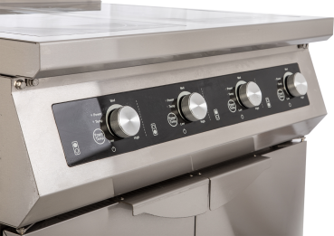 Induktionsherd 4 Kochzonen 4x 5KW Profi Standgerät 400V Gastronomie