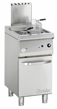 Bartscher Gas-Fritteuse mit 1 Becken, 15 Liter, 15 kW, 400 x 700 x 900 mm