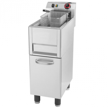 Fritteuse, Elektro 330 x 600 x 860-920 mm,13 Liter, 9,9 kW