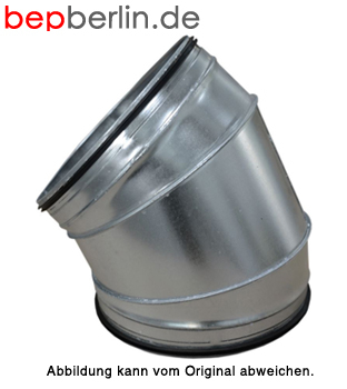 Bogen 45°, Ø 200 mm