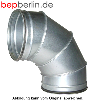Bogen 90°, Ø 450 mm