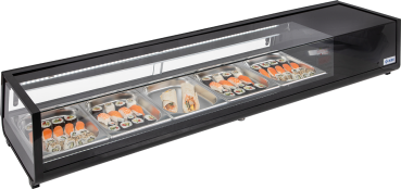 KBS Belegstation Sushi 1810 für 5x GN 1/2, Motor links