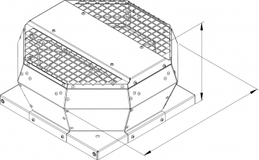 Preview: Dachventilator 3740 m³/h, 452W