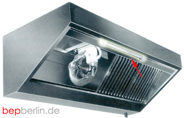 1550 mm, Abzugshaubenlampe-Haubenlampe, Tageslichtweiß
