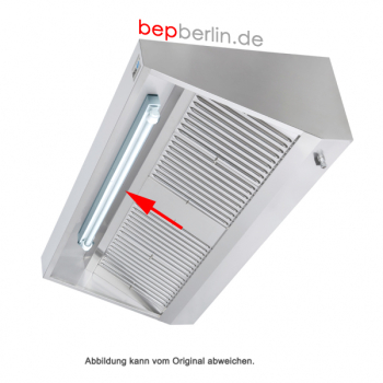 650 mm, Abzugshaubenlampe-Haubenlampe, Tageslichtweiß, 20 W