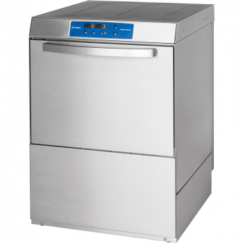 Spülmaschine Digital Power GN1/1, 400V,  mit Klarspülmitteldosier-, Reinigerdosier- und Ablaufpumpe