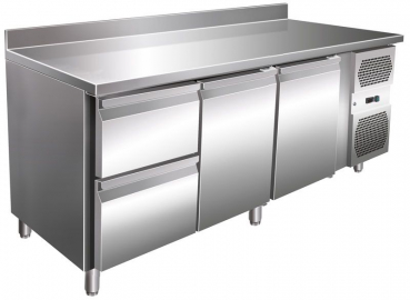 Kühltisch 1795 x 700 x 860 mm,-2°C/+8°C, Umluft