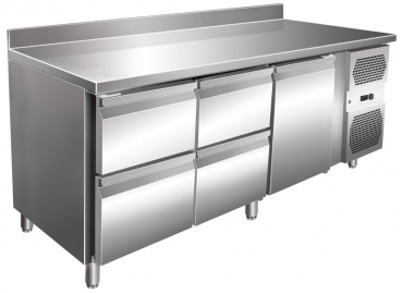 Kühltisch 1795 x 700 x 860 mm,-2°C/+8°C, Umluft