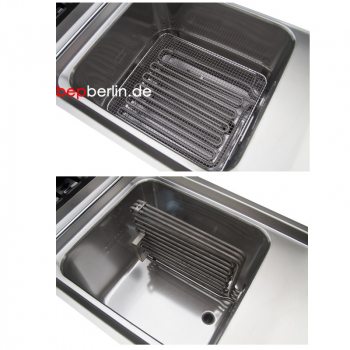 Preview: Fritteuse,Elektro 400 x 730 x 900 mm, 13 Liter, 9,9 kW