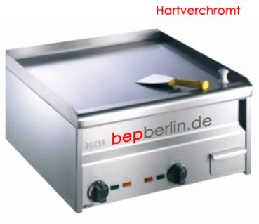 Chrom EKU Elektro Grillplatte 600 x 600 x 300 mm , 7,8 kW, 400 V