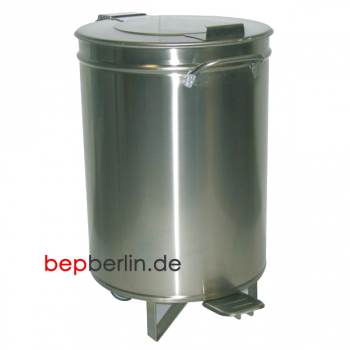 Abfalleimer mit Hubdeckel und Griffen 50 Liter, 380 x 605 mm