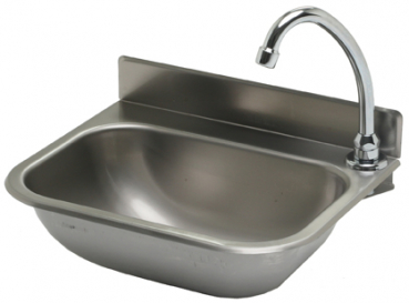 Handwaschbecken mit Kniebedienung 380 x 290mm