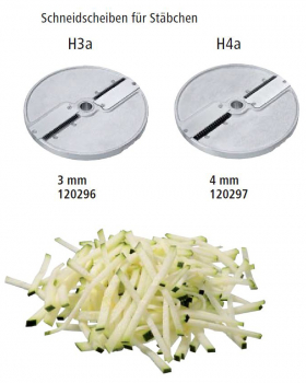 Stäbchenschnitt 3 mm - 4 mm