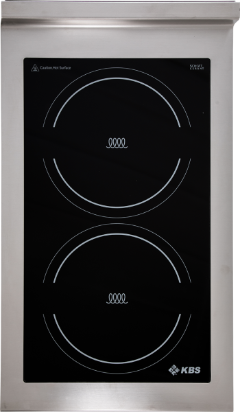 Induktionsherd 2 Kochzonen 2x 5 kW – Profi Standgerät 400V Gastronomie
