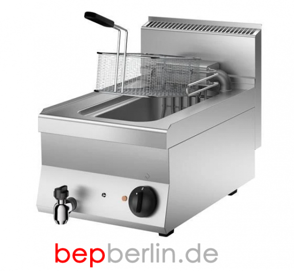 Friteuse, elektro, 400 x 650 x 295 mm, 10 Liter, 9 kW, 400 V-16A