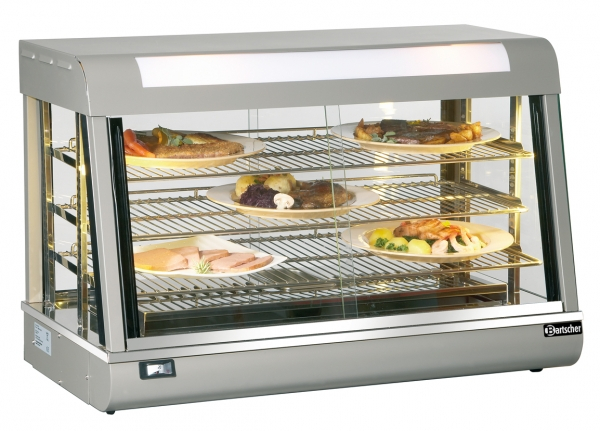 Heiße Theke ' Bartscher Deli Plus II ' 900 x 480 x 590 mm, 152 Liter, 1,84 kW