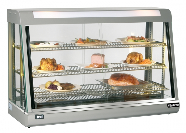 Heiße Theke ' Bartscher Deli Plus III ' 120 x 480 x 810 mm, 373 Liter, 2,2 kW