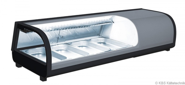 KBS-Sushi 1200, 4 GN 1/3, 1170 x 420 x 265 mm, Motor rechts