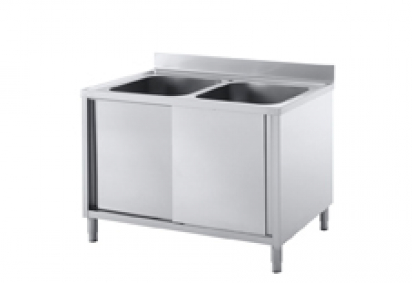 Spülschrank  1400 x 700 x 850 mm 2 Becken