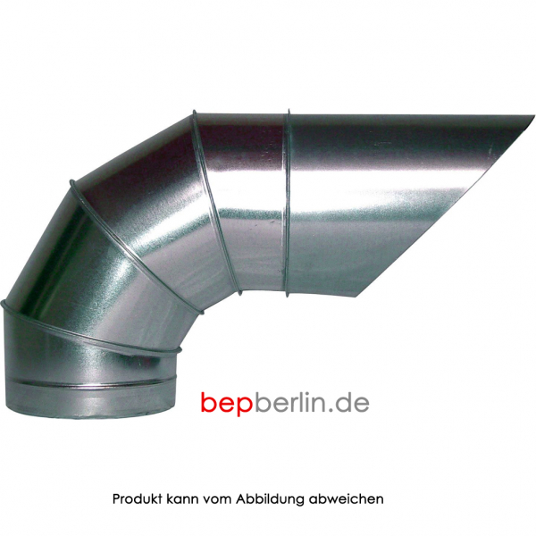 Ausblasbogen 90°, für Rundrohr Ø 100 mm
