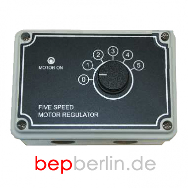 EC-Regler-Steuergerät Poti 5-stufig für-EC - Motor