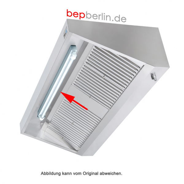 650 mm, Abzugshaubenlampe-Haubenlampe, Tageslichtweiß, 20 W