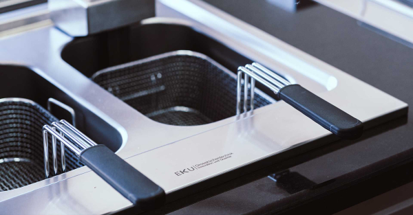 EKU Heizkörper für Fritteuse 7500W Fritteuse Loch 6,5mm L2 305mm 220V