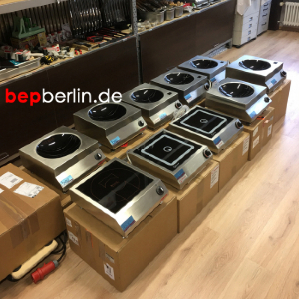 Berner Induktionsherd, 400 V / 14 kW (4x3,5kW) 700 x 665 x 120 mm