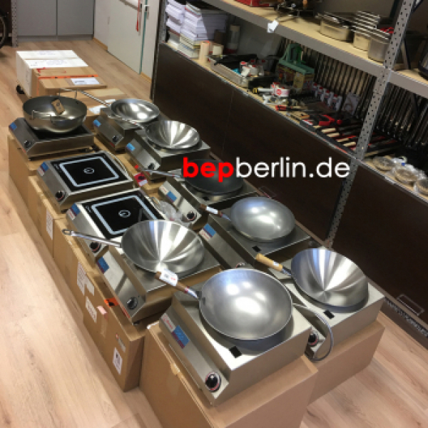 Berner Induktionsherd, 400 V / 14 kW (4x3,5kW) 700 x 665 x 120 mm