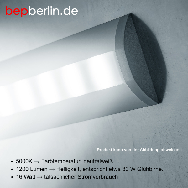 LED-1250 mm, Abzugshaubenlampe-Haubenlampe, Tageslichtweiß, 40 W