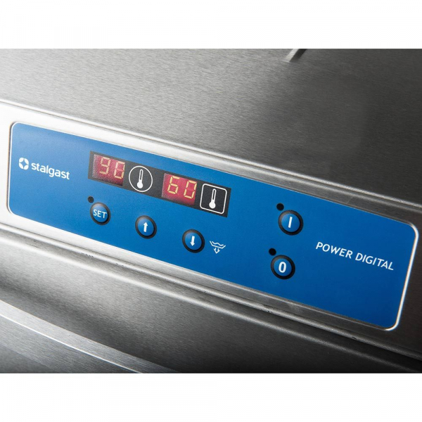 Spülmaschine Digital Power GN1/1, 400V,  mit Reinigerdosier-, Klarspül- und Ablaufpumpe