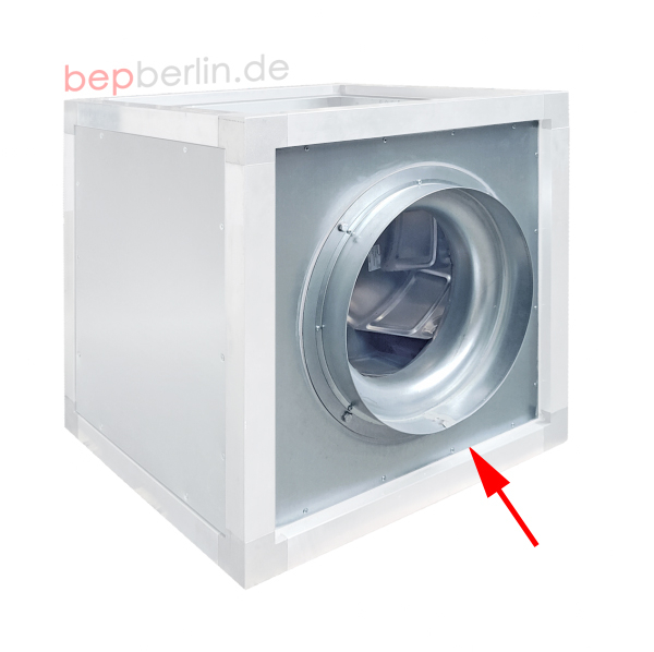 70 cm Übergangsstutzen, Ø 45 cm für alle 70 cm-Airboxen