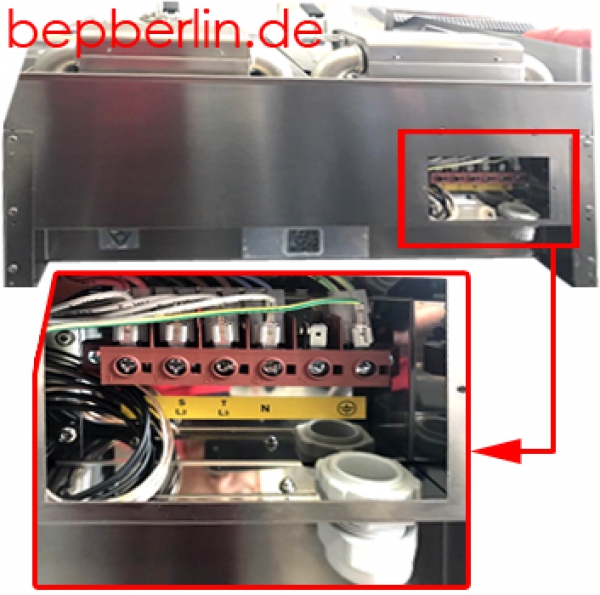 Friteuse, elektro, 400 x 600 x 295mm, 10 Liter 6 kW, 400 V