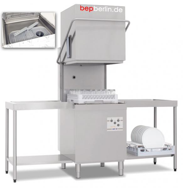 Haubenspülmaschine Ready 603, 6,5 kW, 634 x 744 x 1529 mm